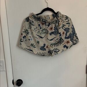 Floral Print Shorts